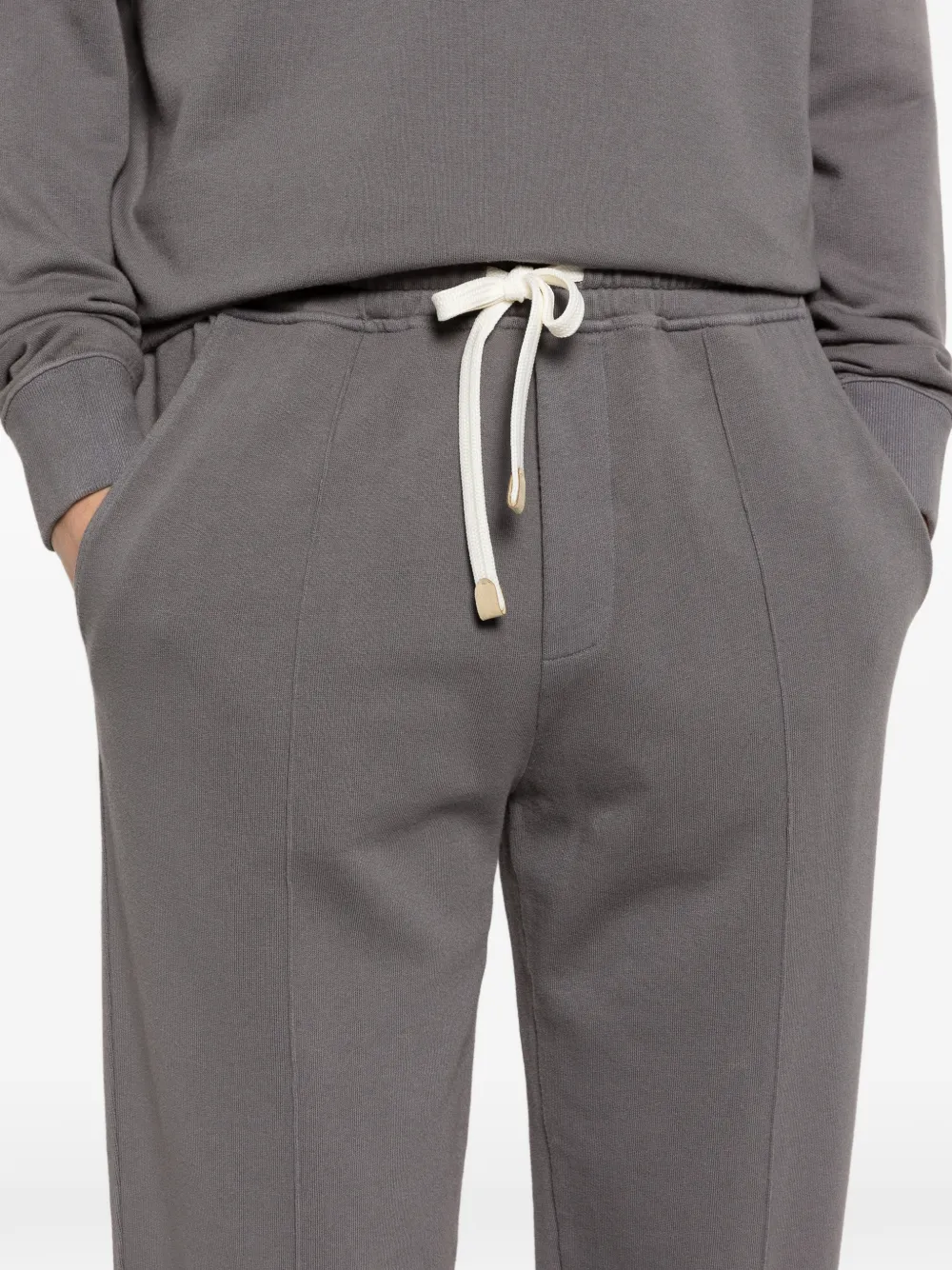 Eleventy Broek met trekkoord Grijs