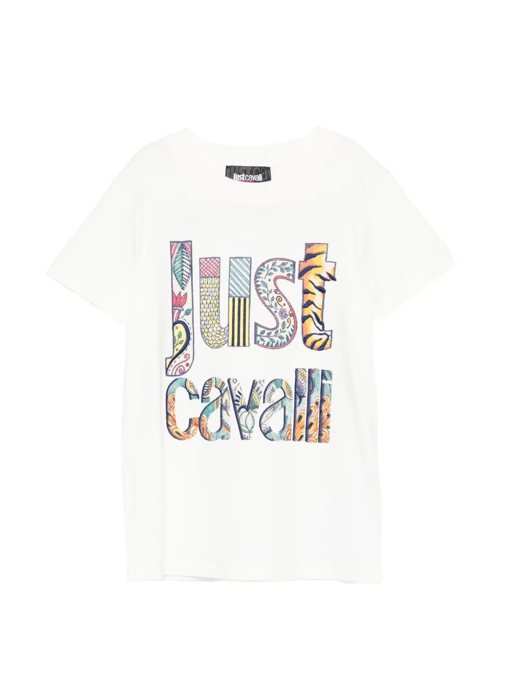 Just Cavalli graphic T-shirt - Bianco