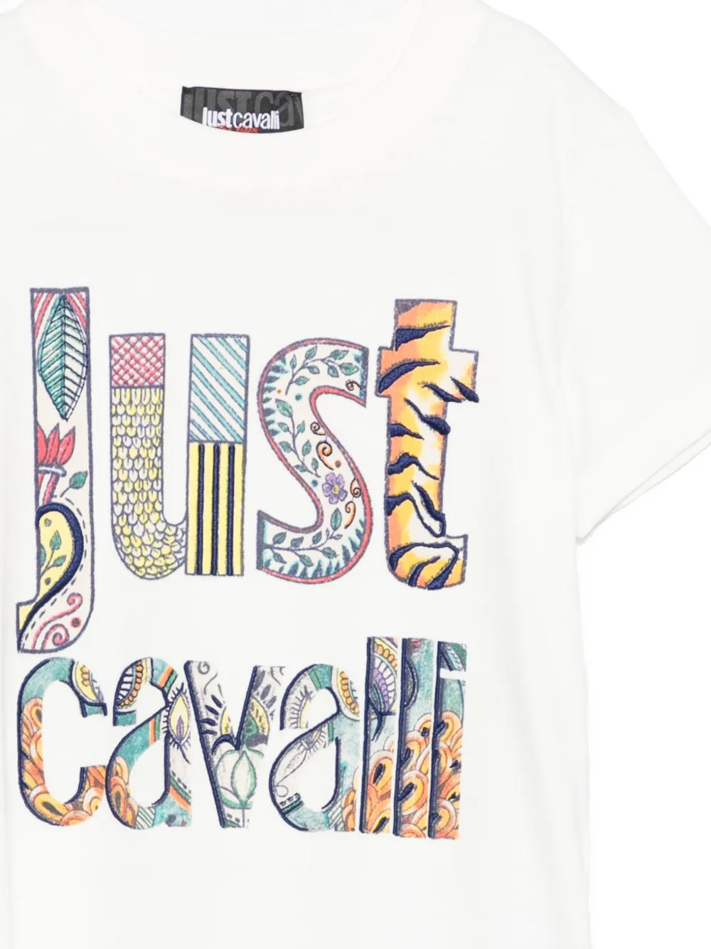  Just Cavalli Graphic T-shirt - White 