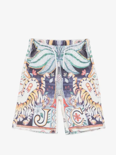 Just Cavalli tiger-print shorts