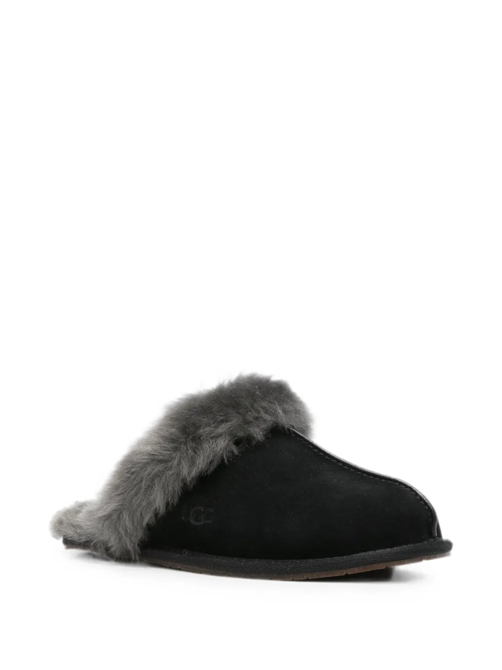 UGG Scuffette 2 "Black Grey" slippers Zwart