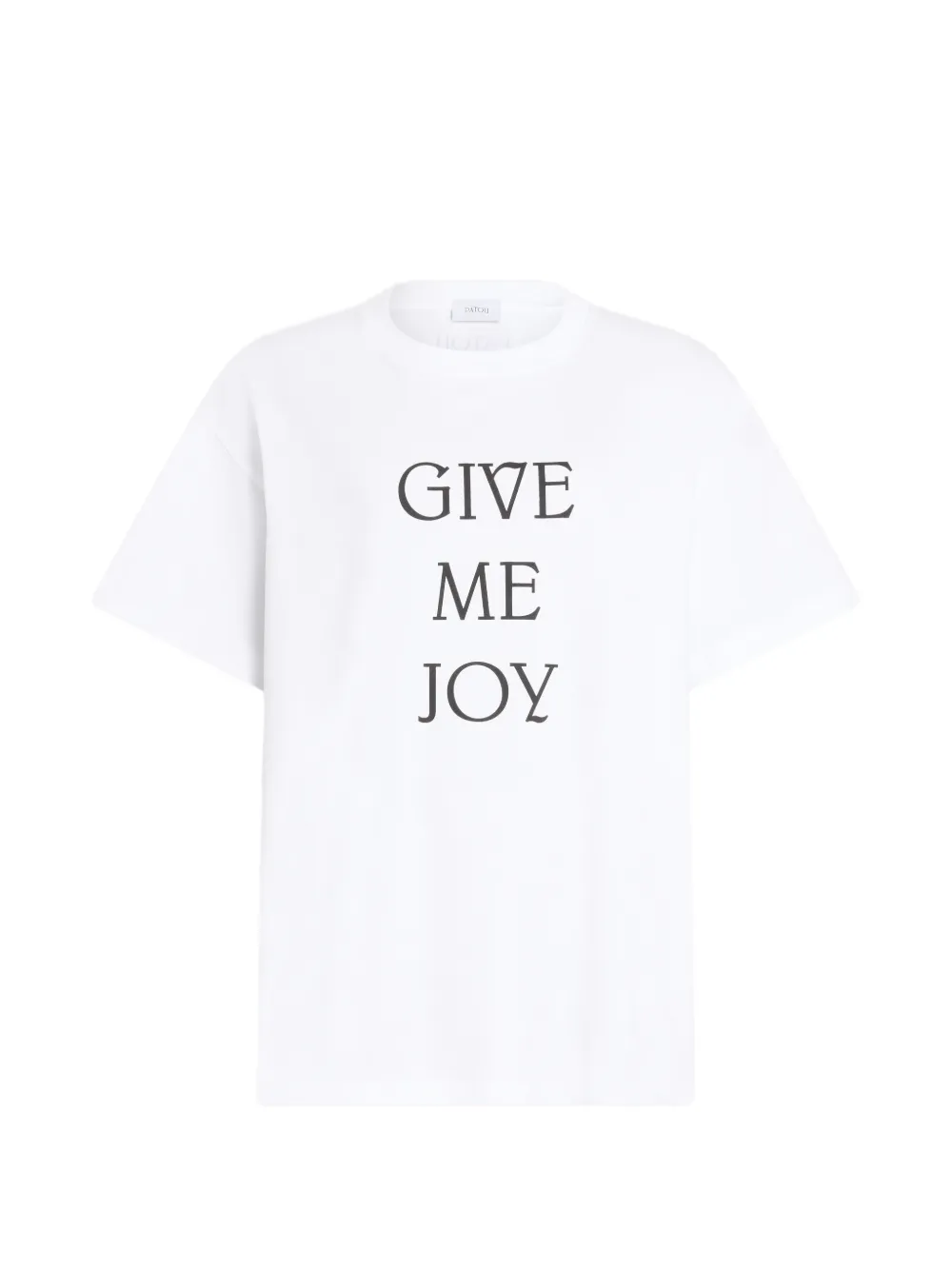 Patou give me joy T-shirt - Bianco