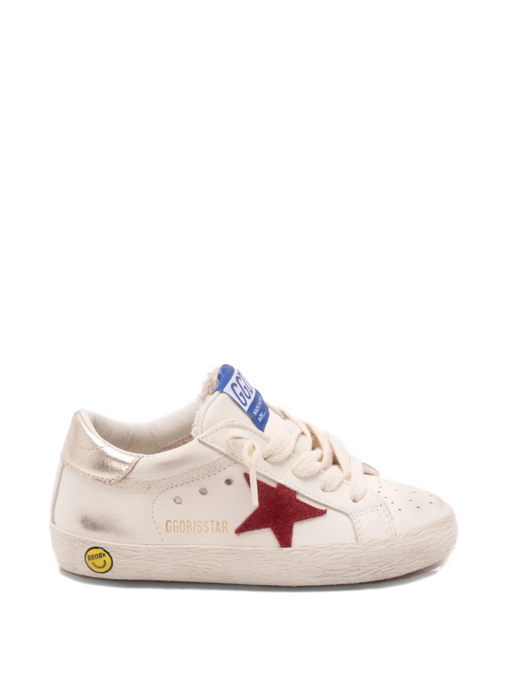 Golden Goose Kids Super-Star lace-up sneakers Wit