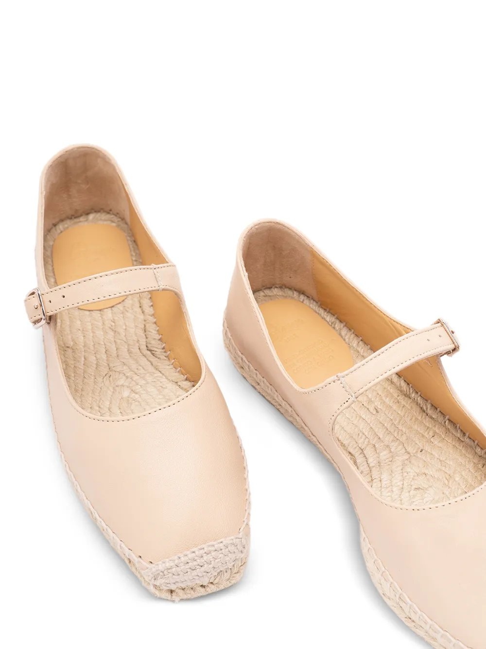 Castañer leather espadrilles Beige