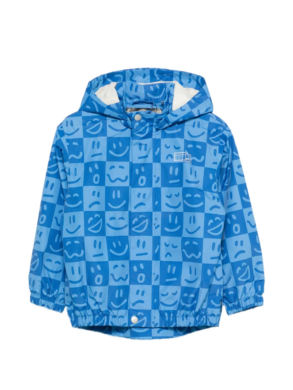 Molo Waiton hooded rain jacket - Blu