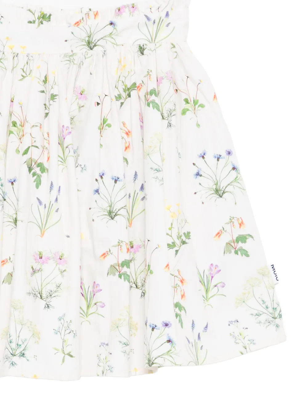  Molo Bev Floral Print Skirt - Neutrals 