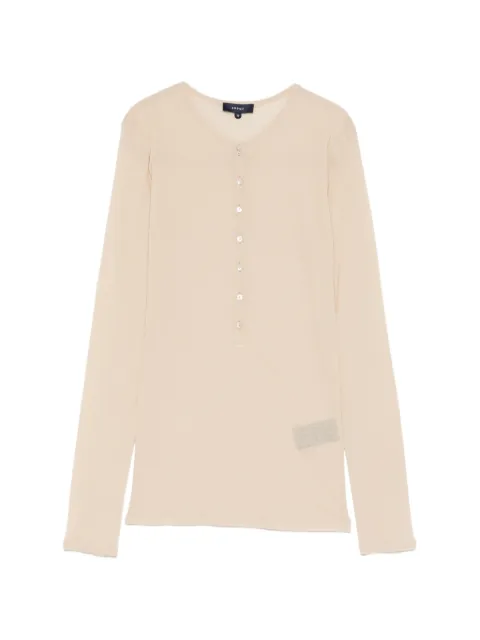 Soeur Isabella buttoned long-sleeved top