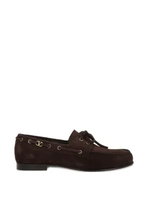 Ferragamo デッキシューズ | ブラウン | FARFETCH JP
