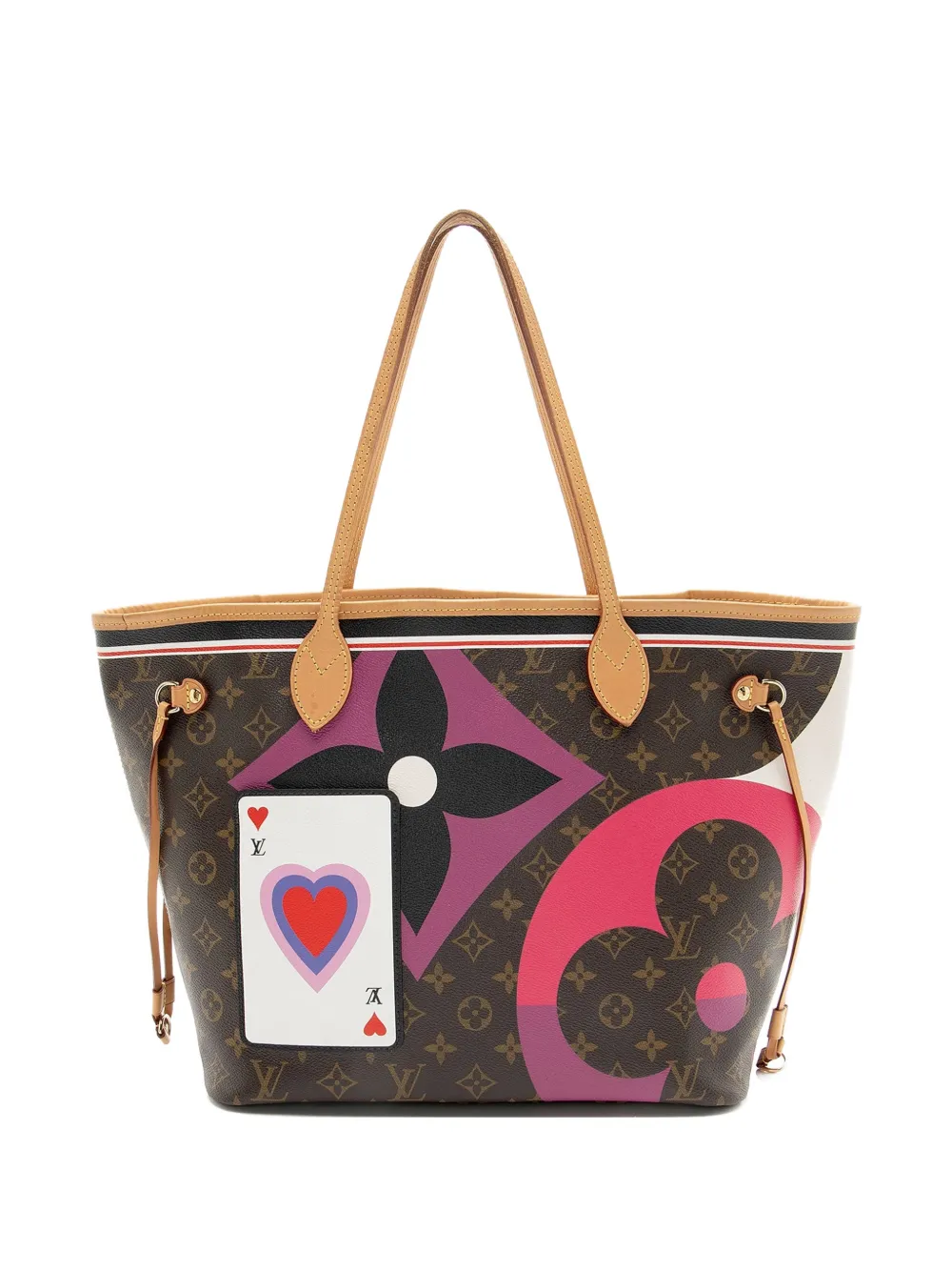 Louis Vuitton Pre-Owned 2020 MM Neverfull Game On Monogram tote bag - Marrone