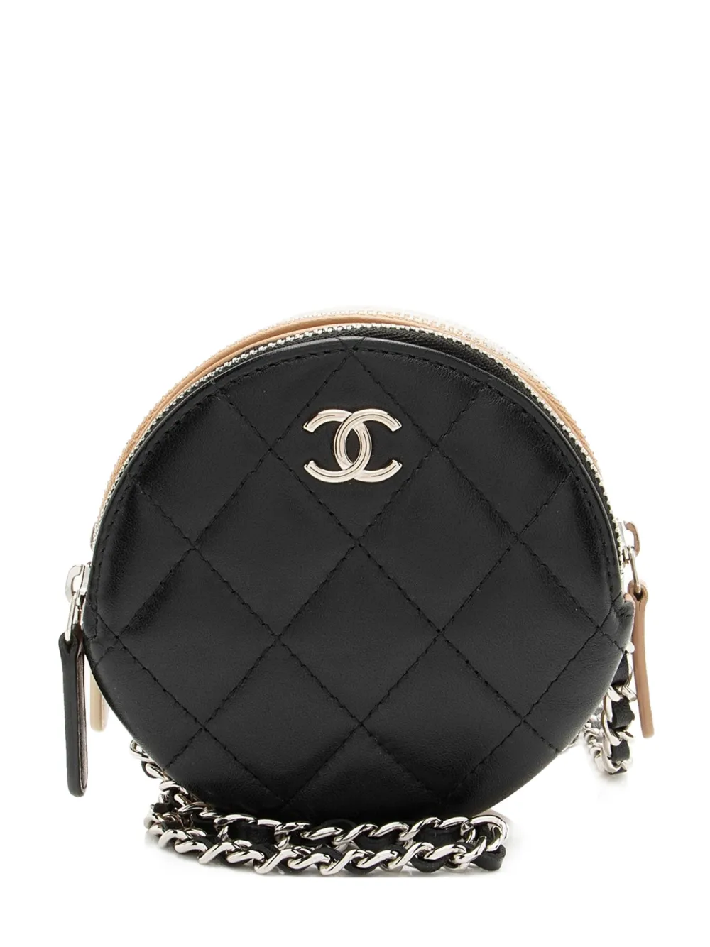 CHANEL Pre-Owned 2020 Triple-zip crossbody bag - Nero