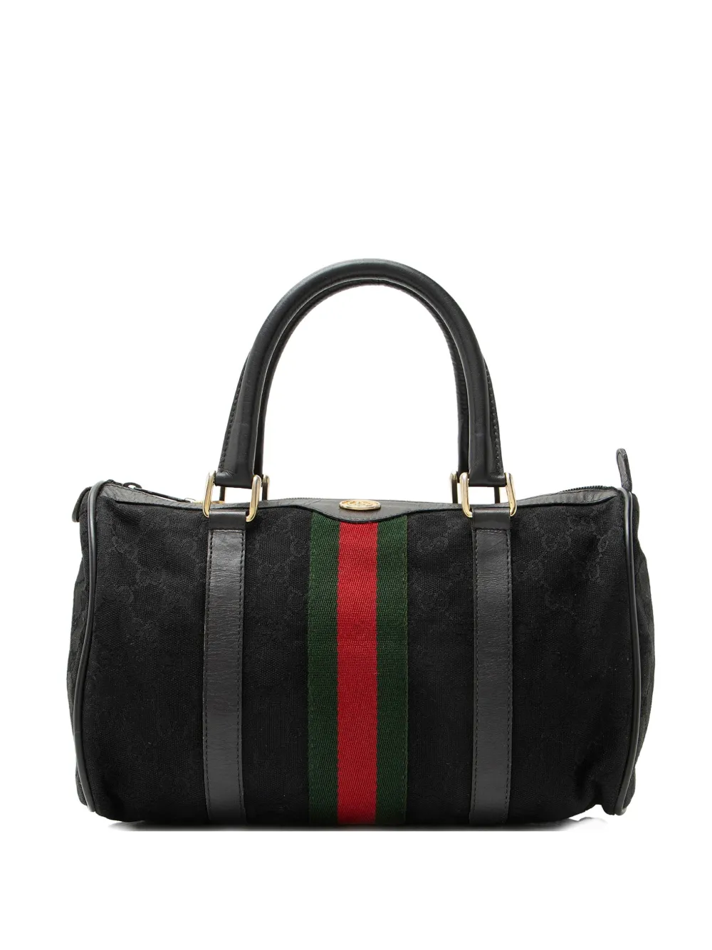 Gucci Pre-Owned GG Web tote bag - Nero