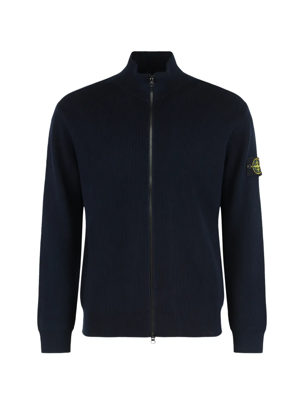 Stone Island Cardigan con zip - Blu