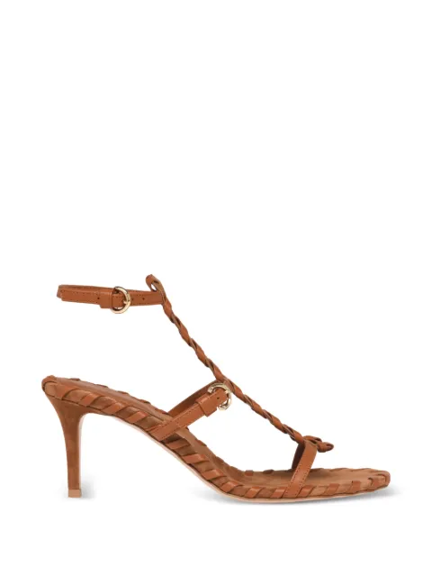Gianvito Rossi braided strap sandals