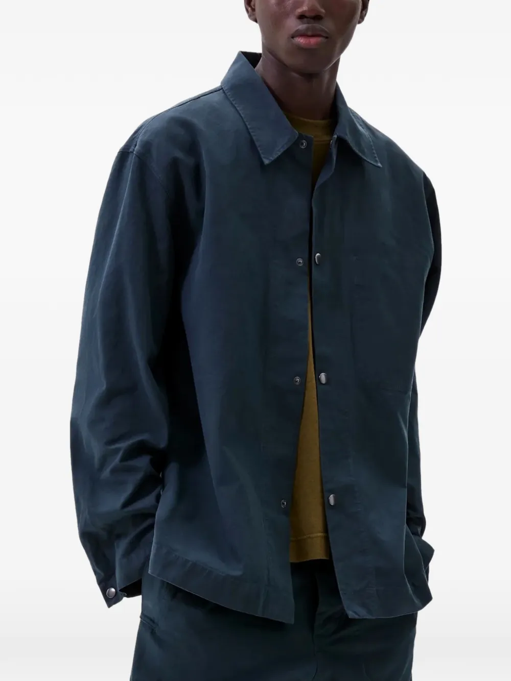  Margaret Howell Buttoned Shirt - Blue 
