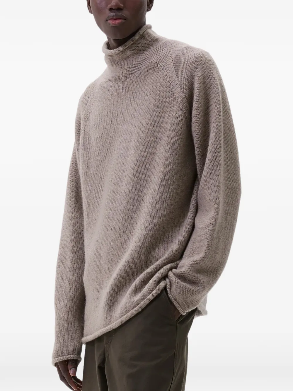  Margaret Howell High-neck Sweater - Neutrals 