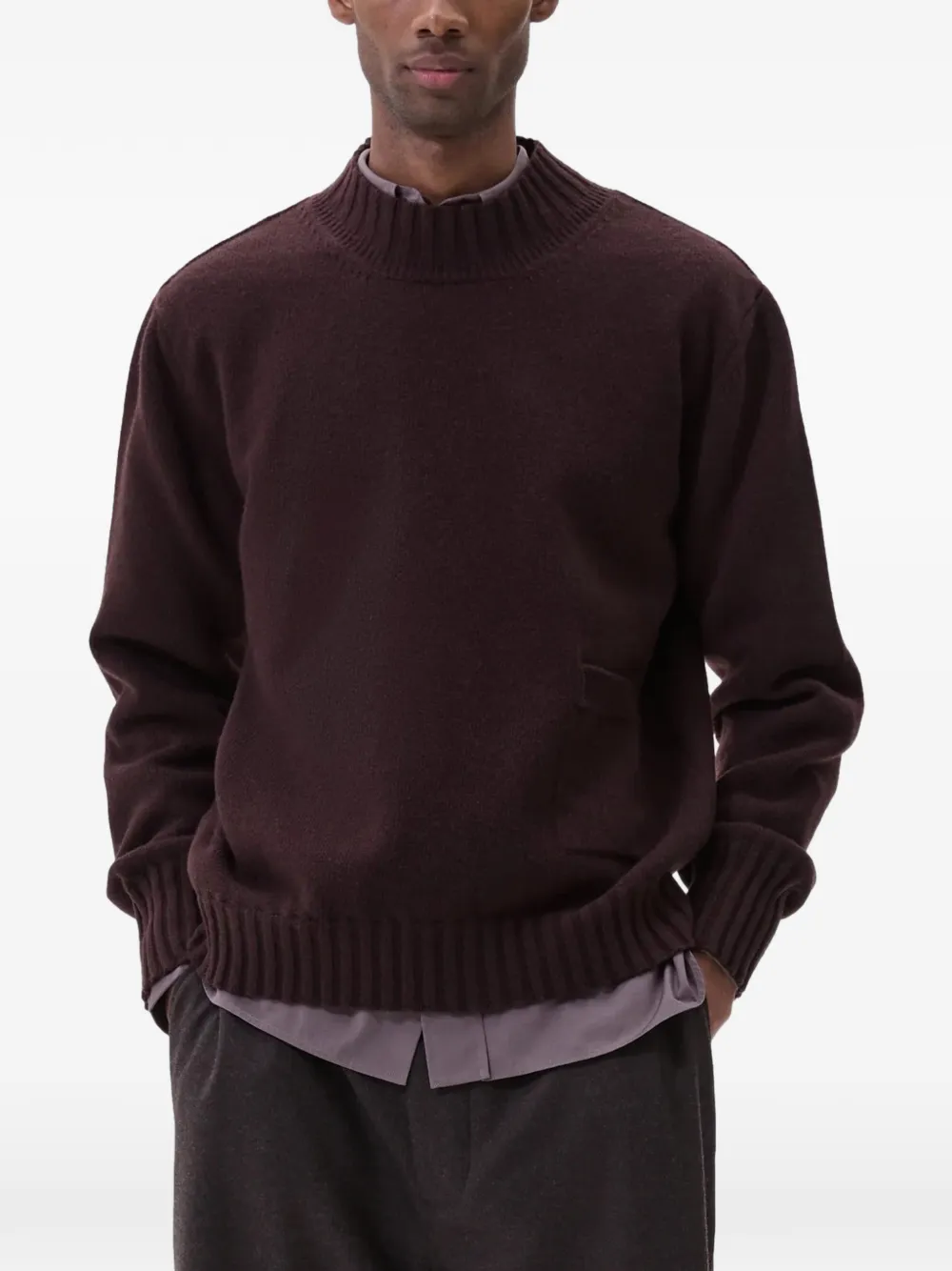  Margaret Howell Crew-neck Sweater - Brown 