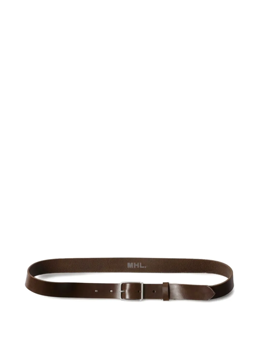 Margaret Howell keeper buckle belt - Marrone
