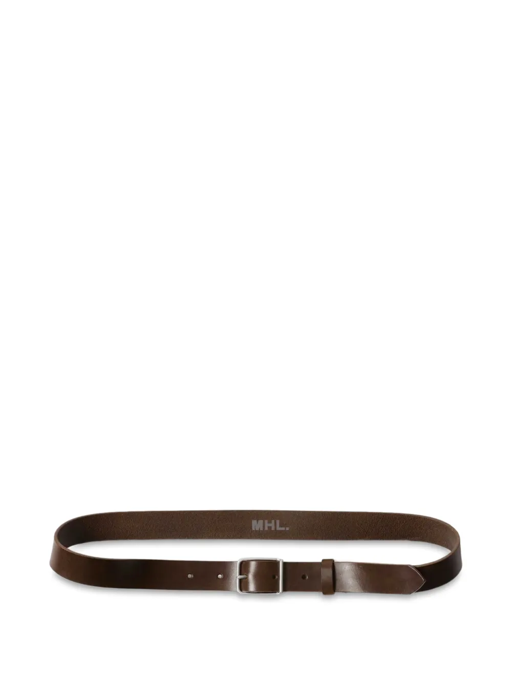 Margaret Howell keeper buckle belt - Marrone