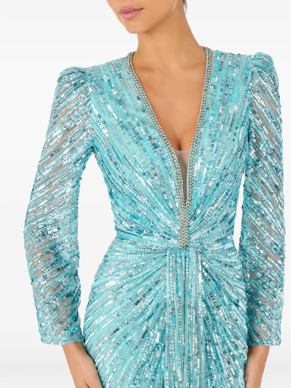 Darcy Sequin-Embellishment Maxi Dress