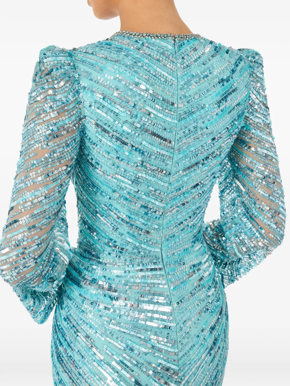 Darcy Sequin-Embellishment Maxi Dress
