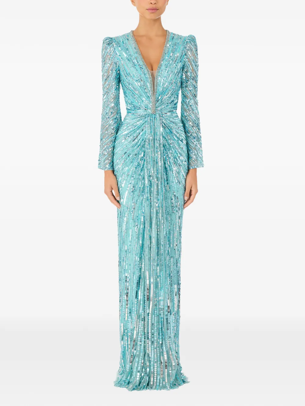 Darcy Sequin-Embellishment Maxi Dress