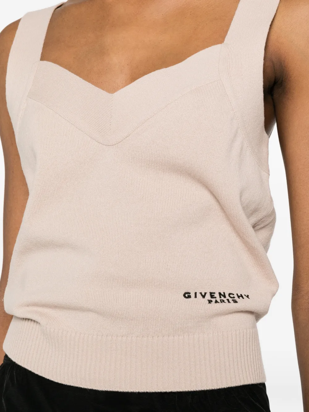 Givenchy Top met V-hals Beige