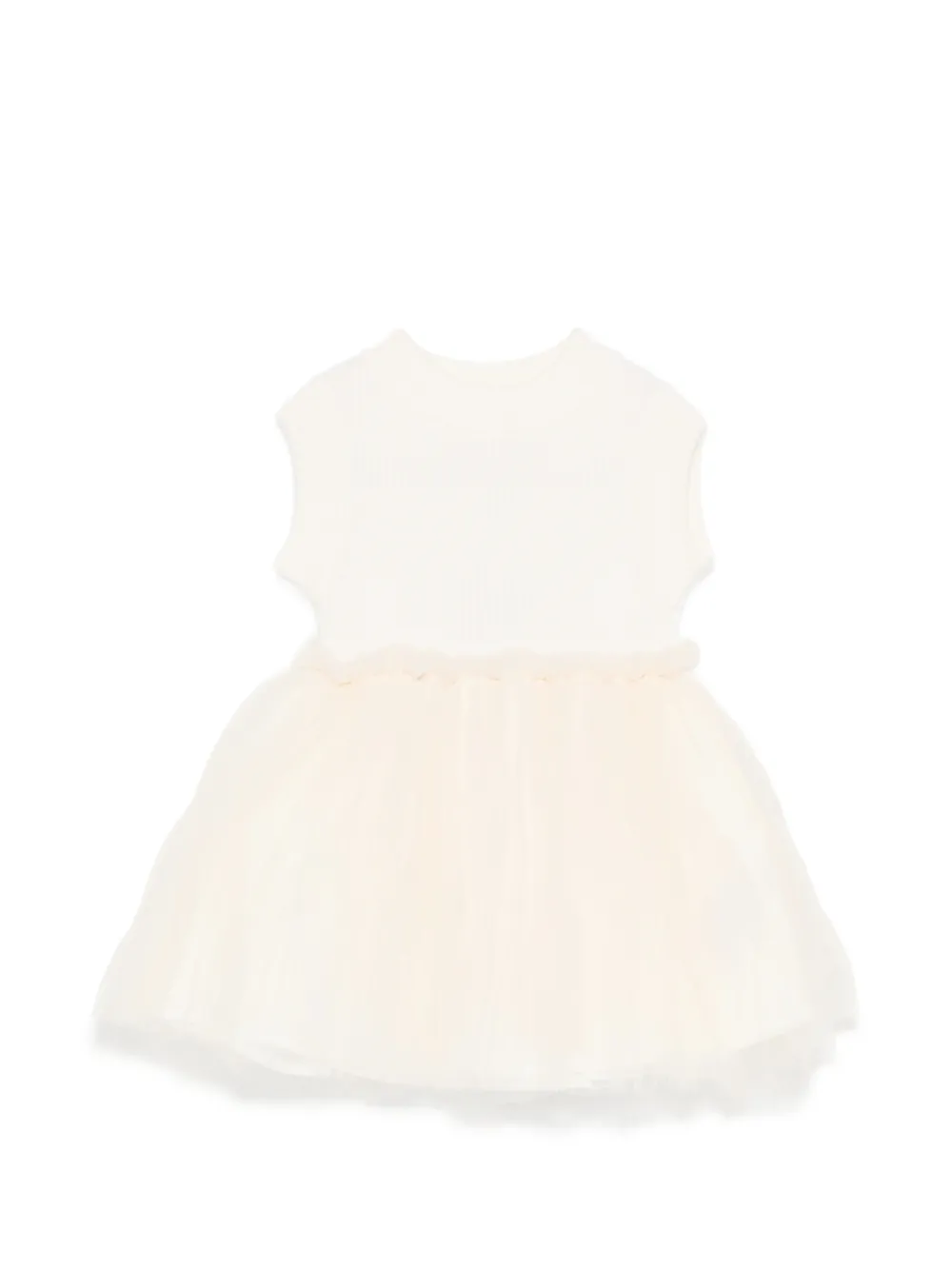 Donsje ruffled dress - Toni neutri