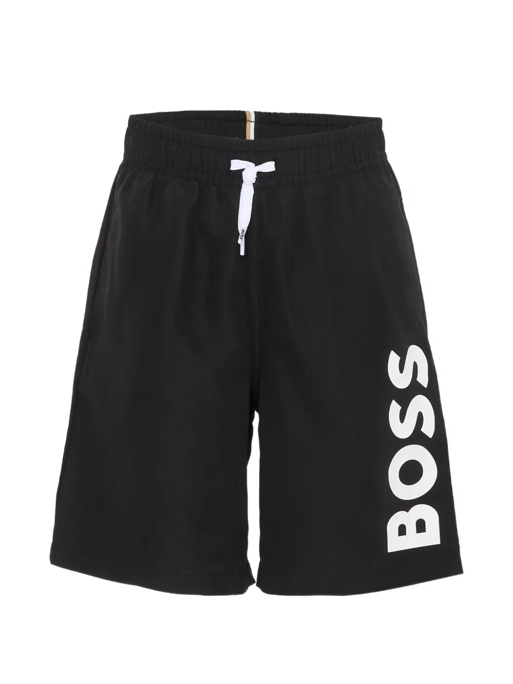 BOSS Kidswear drawstring swim shorts - Nero