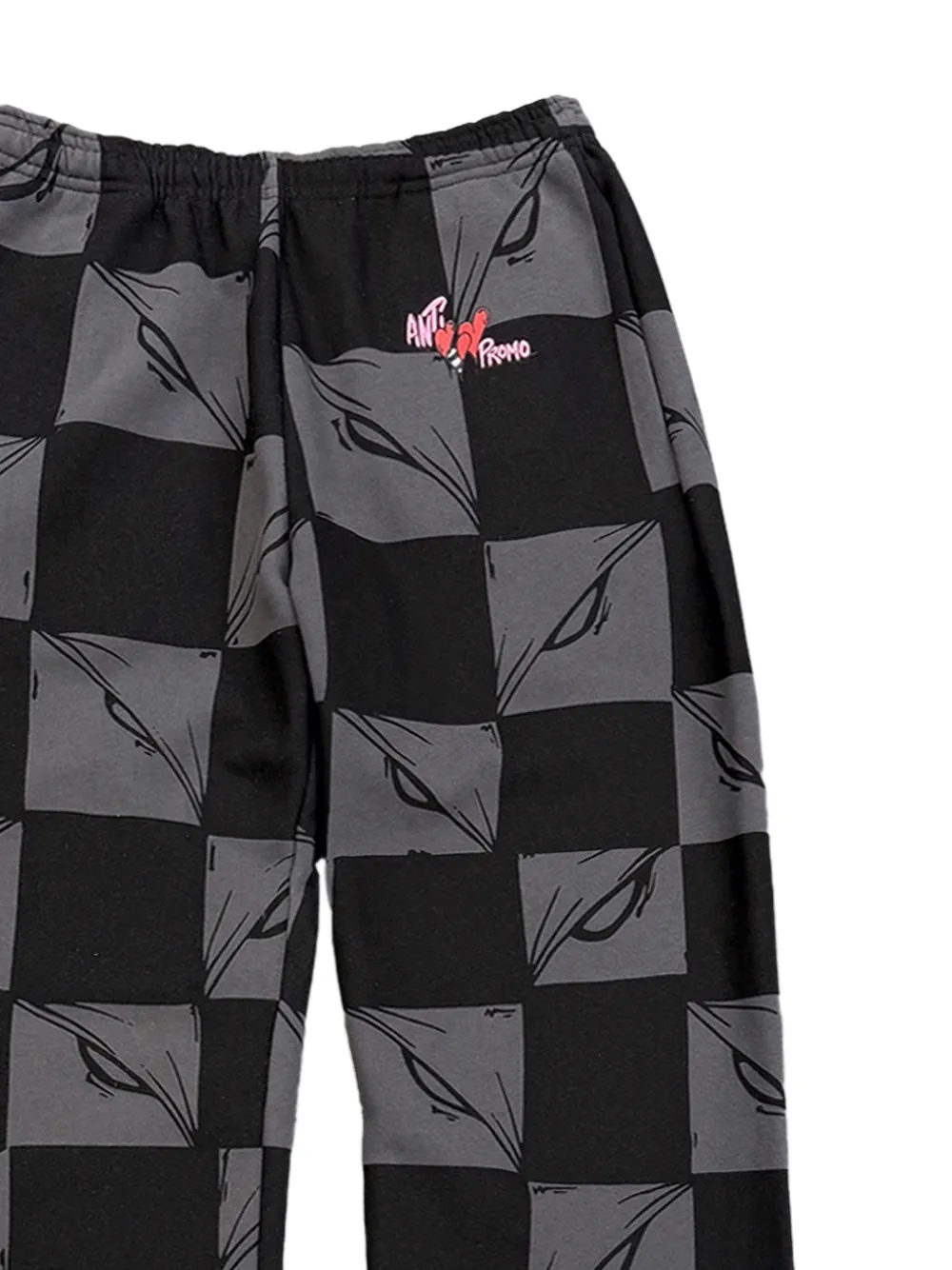  Anti Promo Checkered black/grey Track Pants 
