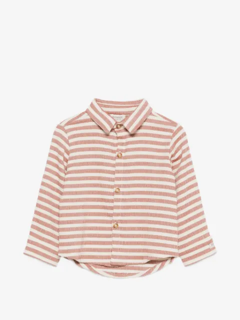 Donsje Leom striped buttoned shirt