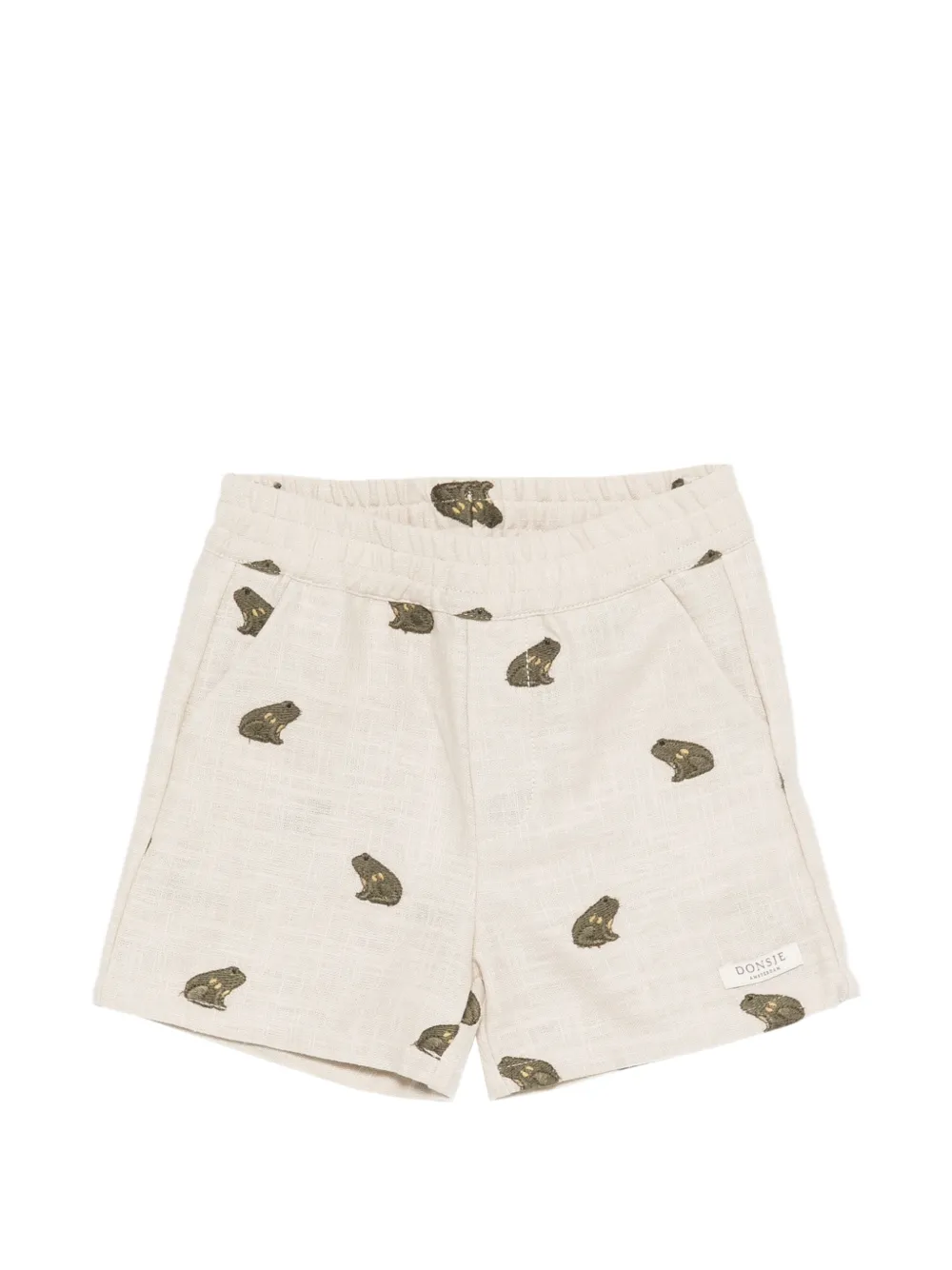 Donsje frog-print shorts - Toni neutri