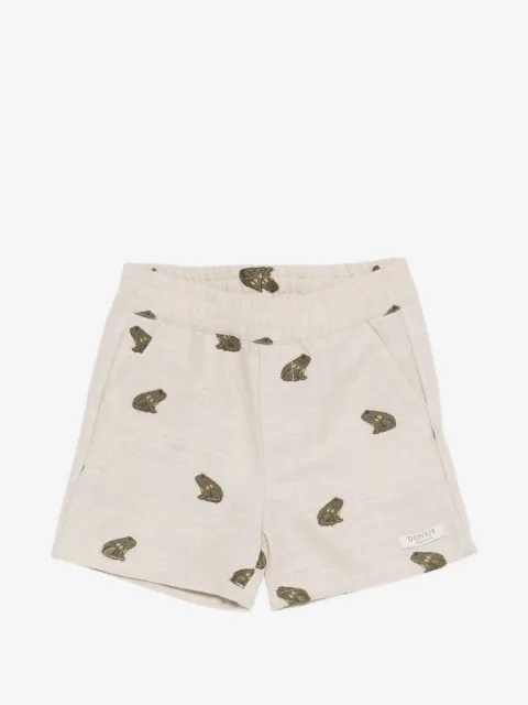 Donsje frog-print shorts