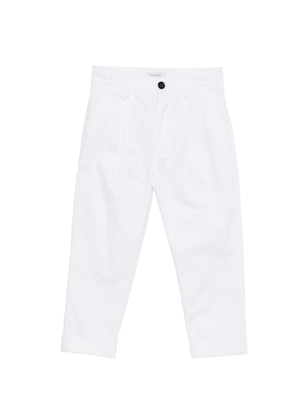 Paolo Pecora Kids pleated trousers - Bianco