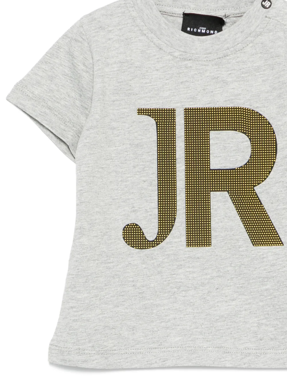 John Richmond Junior T-shirt met logoprint Grijs