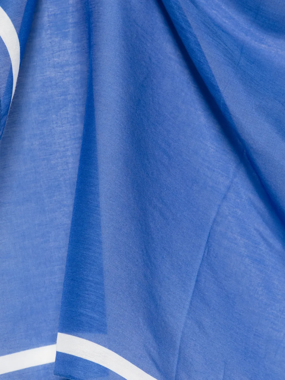 Autry Sjaal met logodetail Blauw