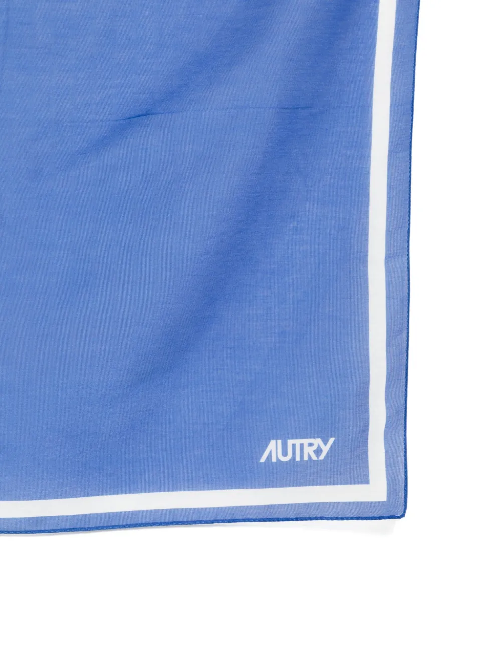 Autry Sjaal met logodetail Blauw