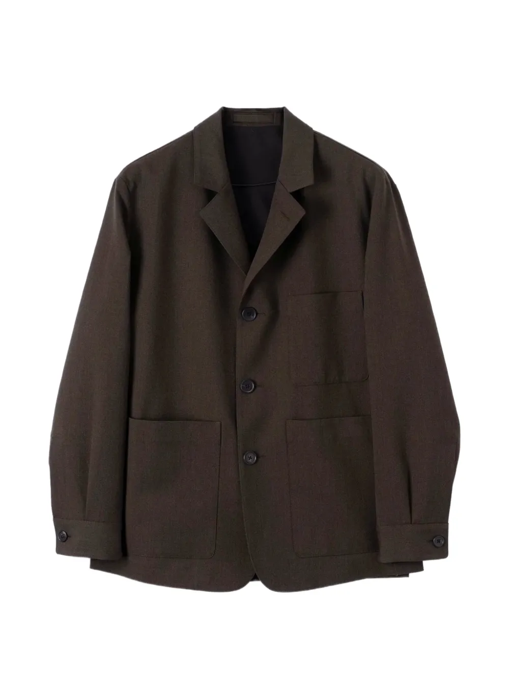 Margaret Howell shirt cuff blazer - Marrone