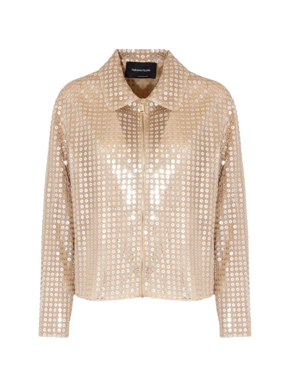 Fabiana Filippi sequinned jacket - Toni neutri