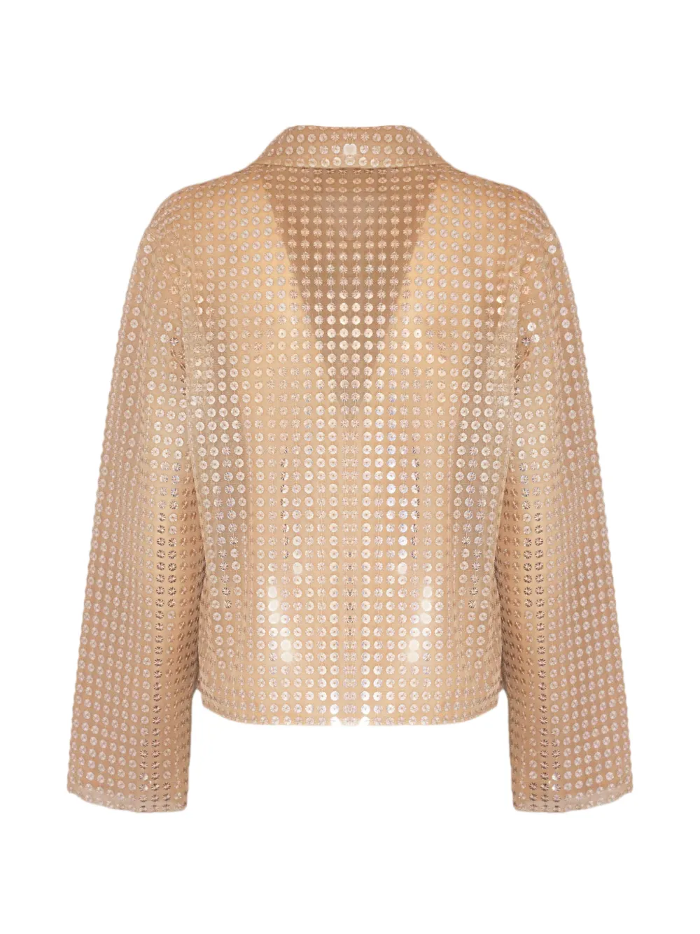  Fabiana Filippi Sequinned Jacket - Neutrals 