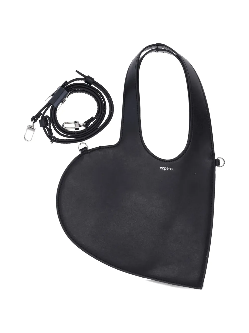  Coperni Baby Heart Mini Bag - Black 