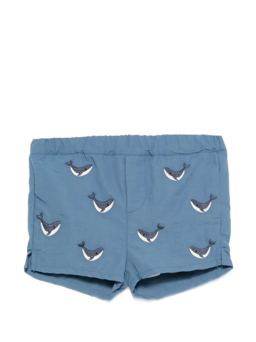 Donsje Costume da bagno Wangu con ricamo - Blu