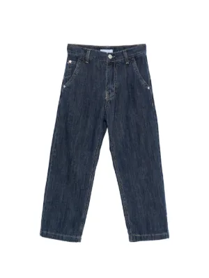 Fendi Kids ロゴ ジーンズ | ブルー | FARFETCH JP