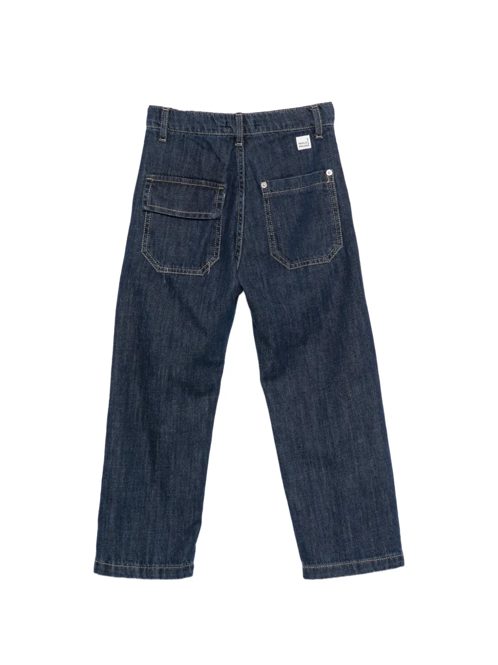 Paolo Pecora Kids Broek met zak Blauw