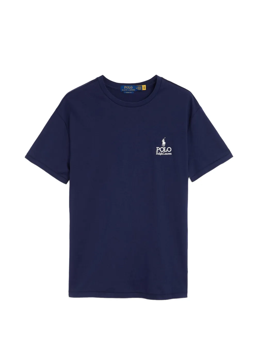 Polo Ralph Lauren logo-embroidered short-sleeve T-shirt - Blau