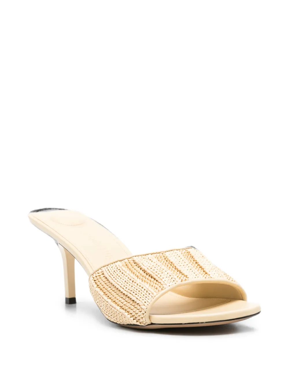 Jacquemus Cubisto woven open-toe sandals Beige