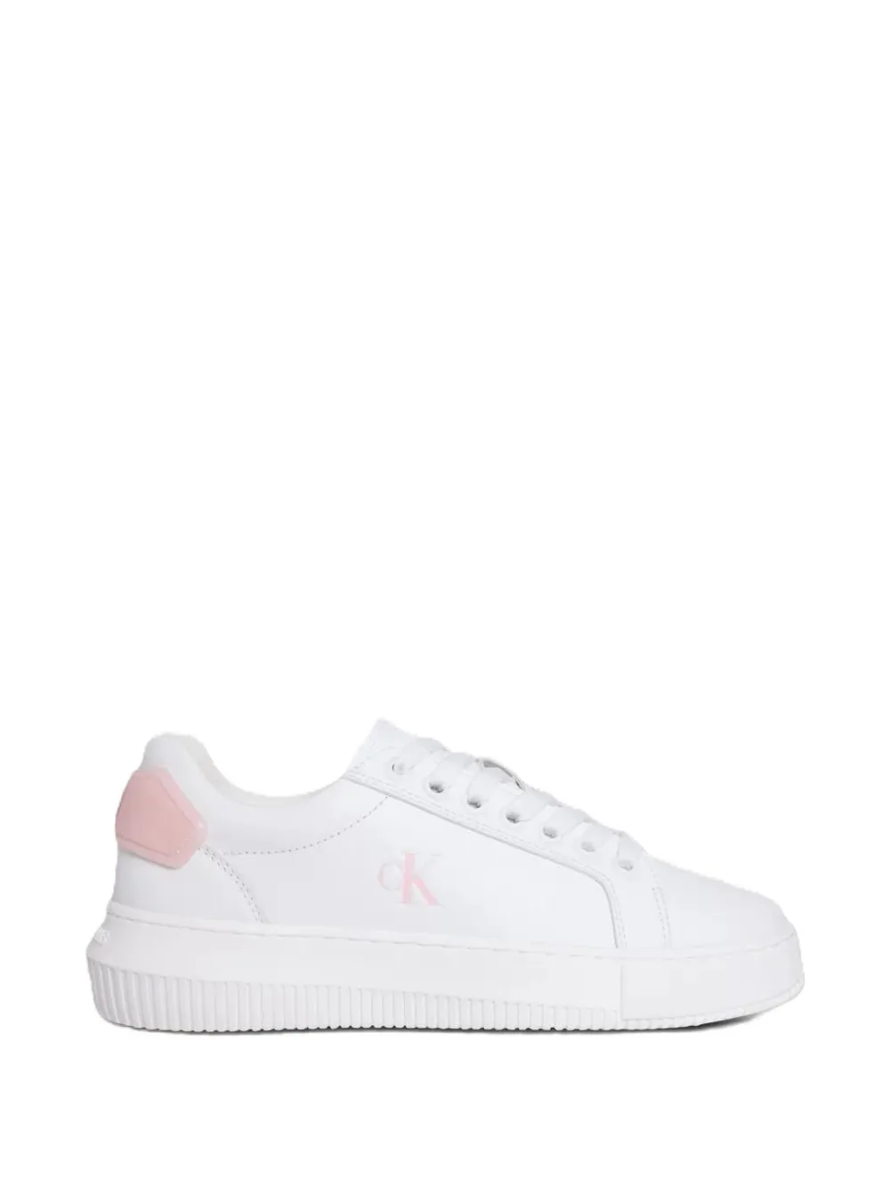 Calvin Klein Leren sneakers Wit