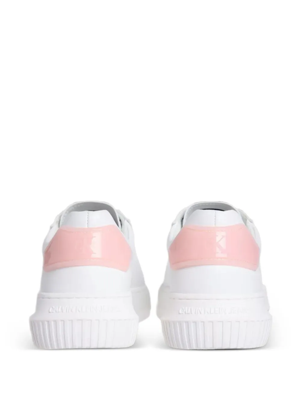 Calvin Klein Leren sneakers Wit