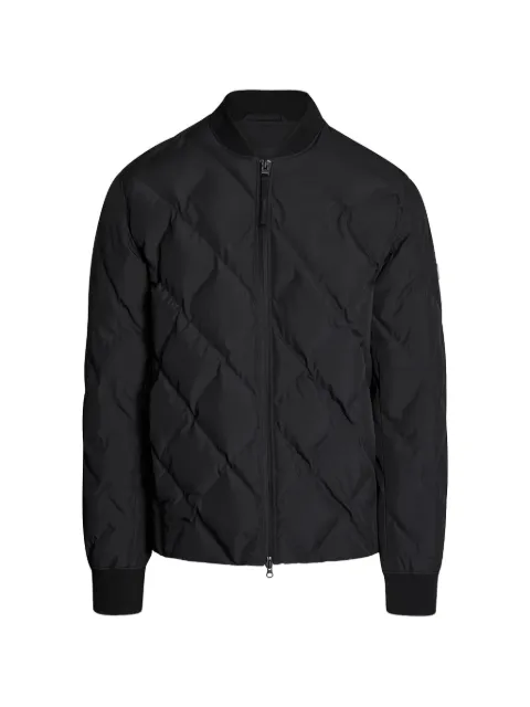 Alpha Tauri quilted bomber jacket