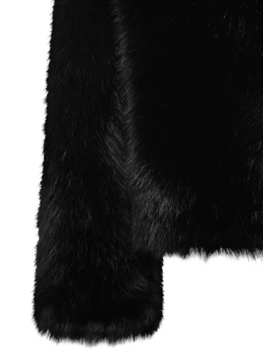  Blugirl Faux-fur Jacket - Black 
