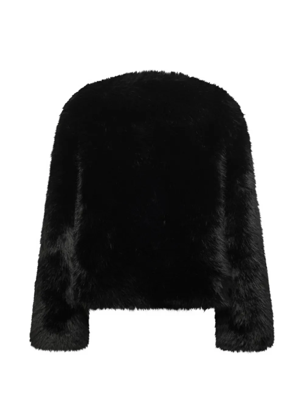  Blugirl Faux-fur Jacket - Black 